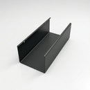 Aluminium Box Gutter Sample — 150mm Profile — RAL 7021