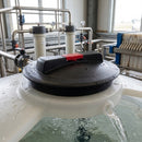 8" Threaded Tank Lid with Non-Return Valve – 250mm Polypropylene