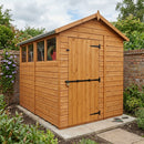 Modular Apex Security Shed with Customisable Panels