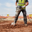 Light Gray Premium Heavy Duty Clay Spade Breaker Steels for Demolition