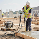 Light Gray High-Performance 60MM Poker Head with 6 Metre Flexible Drive