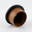 110mm Universal Drain Connector Adaptor - Rubber Socket (view 2)