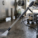 Zinc Plated Twin Pressure Wash Lance, 250 Bar, ¼" BSP Inlet