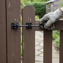 Heavy Duty 200mm Wire Cabin Hook Eye Latch - Weather-Resistant Door & Gate Security Solution