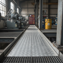 Dark Slate Gray Premium Aluminium Checker Plate Sheet 250 x 500mm for Construction