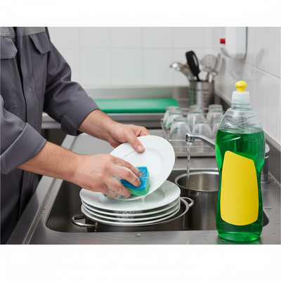 Premium Washing Up Liquid 1L - Tough on Grease, Gentle on Hands