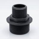 3/4" BSP Male to 1/2" BSP Male Reducer Nipple – Polypropylene (view 2)