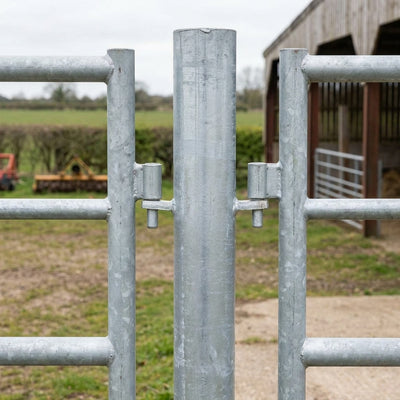 Galvanised Dual Hang Post 4½" for 53" Gates