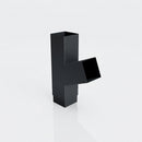 72x72mm Flush Joint Downpipe Branches — 92.5° & 112.5° — RAL 7016 / 112.5 Degrees