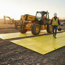 Dark Olive Green Premium Heavy Duty Access Mat - 2.4m x 1.2m x 12mm for Ground Protection