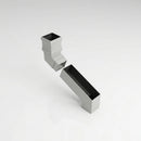 72x72mm Aluminium Adjustable Swanneck Offset — RAL 7035