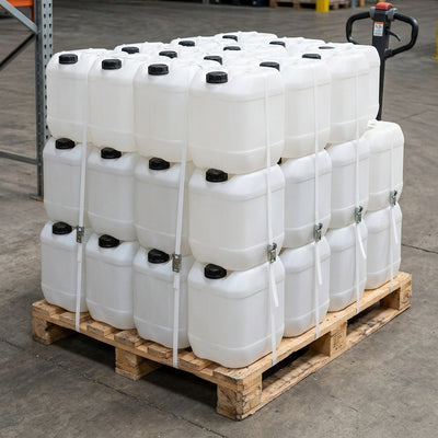 Liquid de-icer brine 20% solution – 24 x 15L jerry cans half pallet