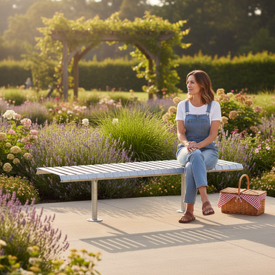 Premium Backless Bench 600 - Durable and Stylish Seating Solution