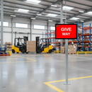 Dark Gray Premium 600 x 450mm Q-Sign with Robust Design