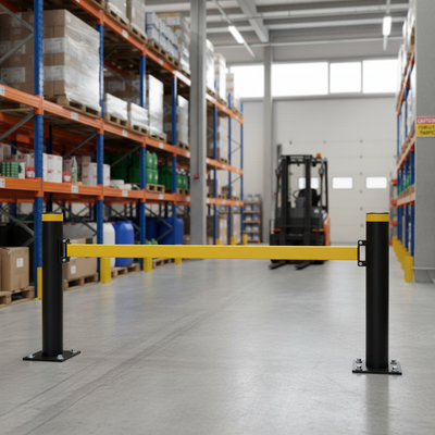 Premium Flex Impact Protection Railing System - Lateral Rail for End & Centre Posts