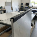 Square Rubber Edge Protector 12.5x18mm for 13mm Panels - 1m EPDM