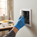 Premium White Plastic Access Panel 300 x 300 mm - Durable ABS Construction for Easy Access in Residential and Commercial Settings