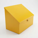 280 litre galvanised steel storage unit with sloping lid (view 2)