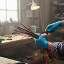 Dark Slate Gray Heavy Duty Nylon Cable Ties 250mm x 4.8mm - Pack of 100