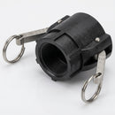 Polypropylene Cam Lever Coupler – 2" Female Thread x 2" Coupling (view 2)