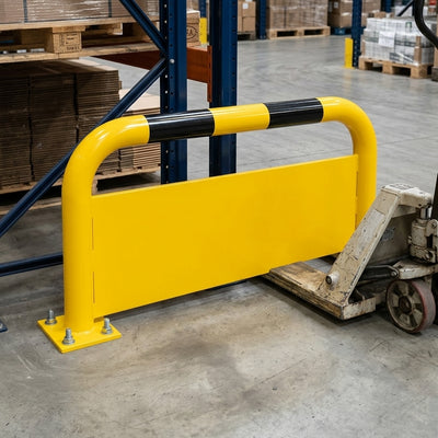 600 x 1000mm Steel Protection Guard with Underrun Panel