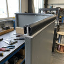 Steel-Reinforced Grip Edge Trim 15x17mm for 10-12mm Panels - 5m PVC