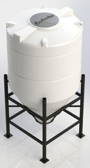 1600 Litre 60° Cone Tank, UV Polyethylene, 2" Drain (view 2)