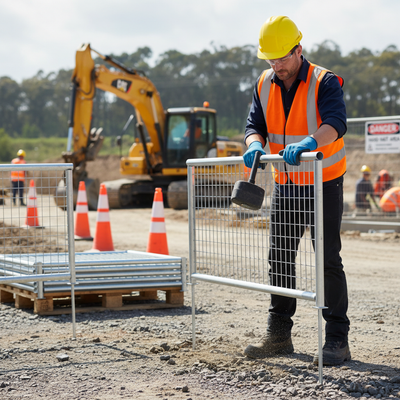 High-Performance 1.5m Pedestrian Rail for Safety and Security