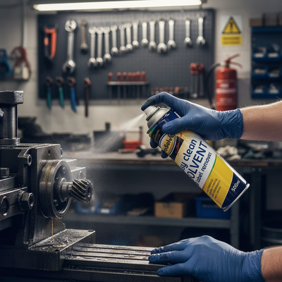 Professional Easy Clean Solvent Aerosol 500ml - Fast-Drying & Residue-Free