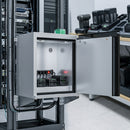 Single-door lithium battery storage cabinet with 6-socket charging, 90min fire rated
