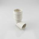 76mm Diameter Traditional Aluminium Downpipe Bends 92.5° & 112.5° — RAL 9010 / 92.5 Degrees
