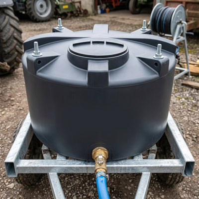3000 litre low-profile potable water tank, 2" BSP outlet