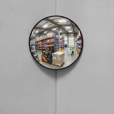 High-Performance Magnetic Wall Mounted Anti-Theft Convex Mirror