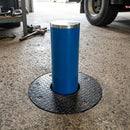 Steel Retractable Bollard with Stainless Steel Top