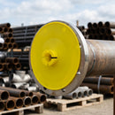 DN 200 Full Face Flange Protector - 336mm, Yellow LDPE
