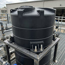 5000 Litre Vertical Non-Potable Water Tank, Black MDPE