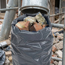 20" x 30" Dark Grey Rubble Sack 300 Gauge - 100 Per Box