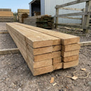 Treated Larch Rails 100mm x 38mm