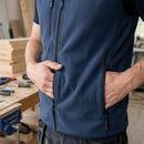 Shed Less Fleece Vest with Raglan Shoulders - Navy (view 2)