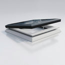 Flat Glass Manual Ventilation Rooflight 1000x1000mm (view 2)