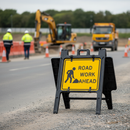 Rosy Brown Premium 1050 x 450mm Q-Sign Frame with Robust Design