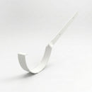 Half Round Aluminium Gutter Side Rafter Bracket 125mm — RAL 9016