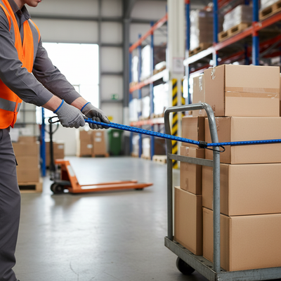 Heavy Duty 600mm Bungee Straps - Twin Pack for Secure Binding