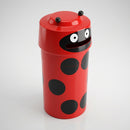 90 Litre Animal Face Litter Bin – Ladybird Design (view 2)