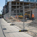 Dim Gray 10 x Heavy Duty Temporary Fencing Panels for Construction Sites