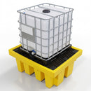 Single IBC Spill Bund with Grate, 1100 Litre Capacity (view 2)