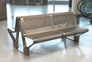 1800mm 3-Seater Stainless Steel Perforated Seat