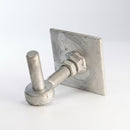 Adjustable Gate Hanger on 100mm x 100mm Plate (view 2)