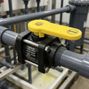 3/4" Female Threaded Bolted Ball Valve, 10 Bar, Polypropylene