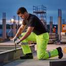 Dark Slate Gray High-Visibility Poly Cotton Trousers - Durable and Comfortable